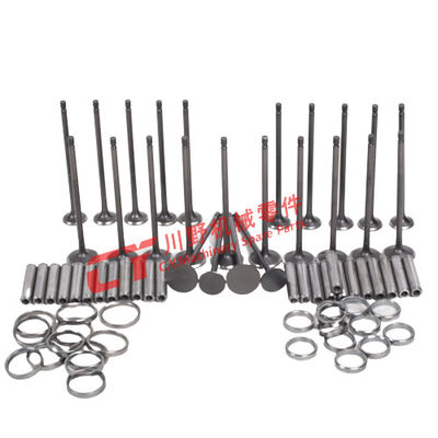 এক্সভেটর ইঞ্জিন S6K C6.4 ভালভ এবং ভালভ গাইড এবং ভালভ আসনের অংশ