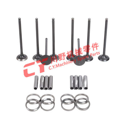 এক্সকাভেটর ইঞ্জিন 4M50 ভালভ এবং ভালভ গাইড এবং ভালভ সিট পার্টস ওজন 0.8-0.2-0.15